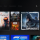 A screenshot of the PlayStation store shows various games for sale.